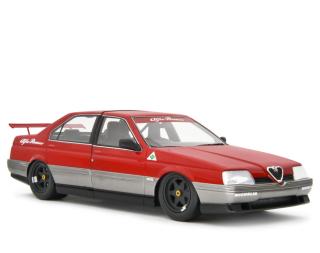Alfa Romeo 164 Procar Prototipo 1988 Rosso alfa - Rot Laudoracing 1:18 Resinemodell (Türen, Motorhaube... nicht zu öffnen!)